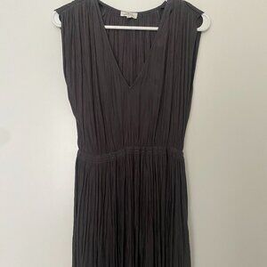 Wilfred Pleated Dark Grey Dress with Pockets!